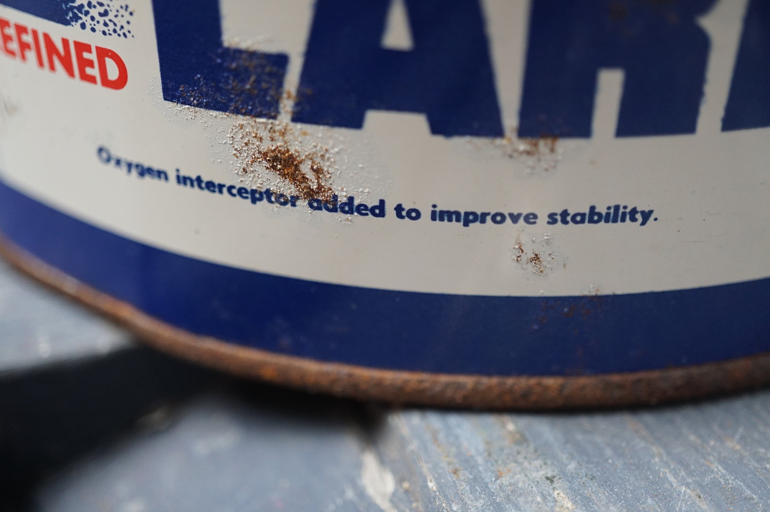 Lundy's Lard Can Tin / Vintage Advertisement / Mid Century Etsy