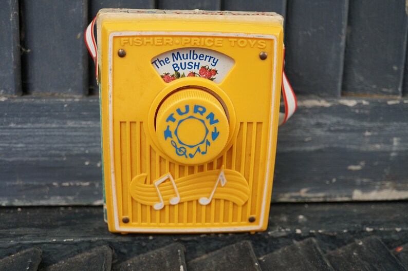 fisher price radio music box