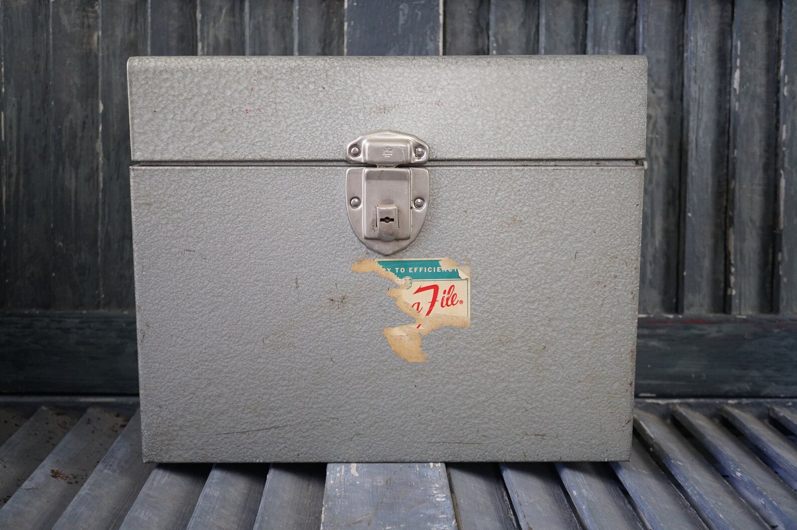 Index Card File Drawer / Vintage File Box / Vintage Document Etsy