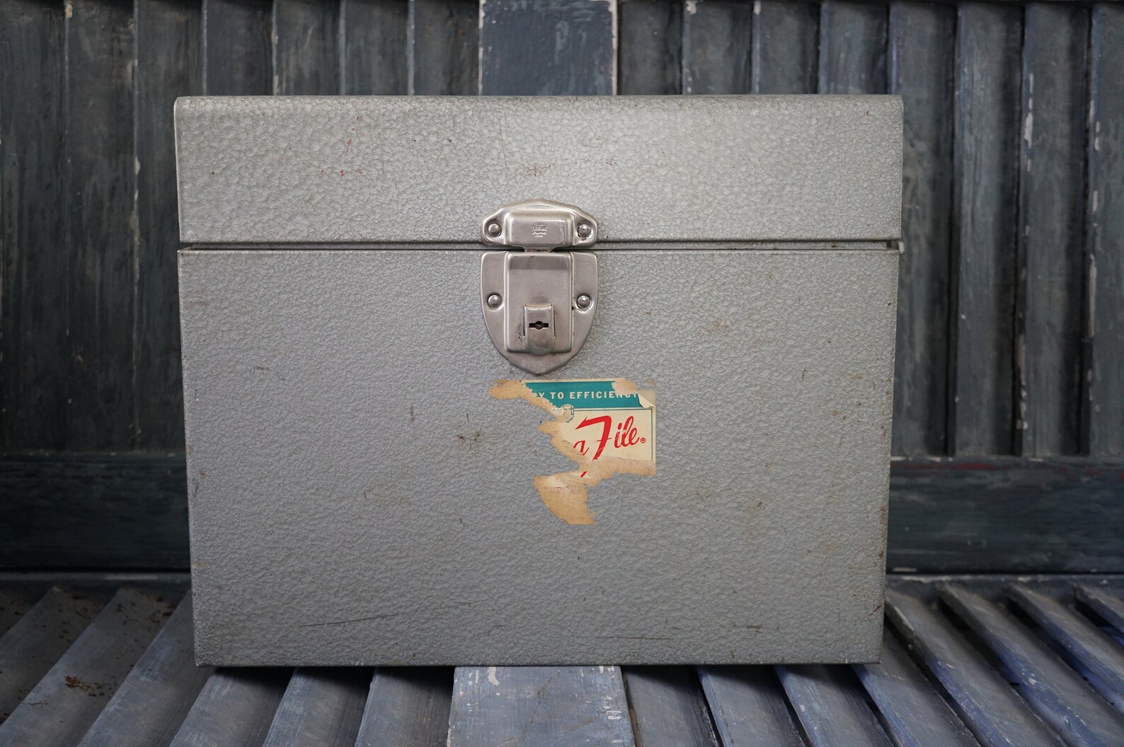 Index Card File Drawer / Vintage File Box / Vintage Document Etsy