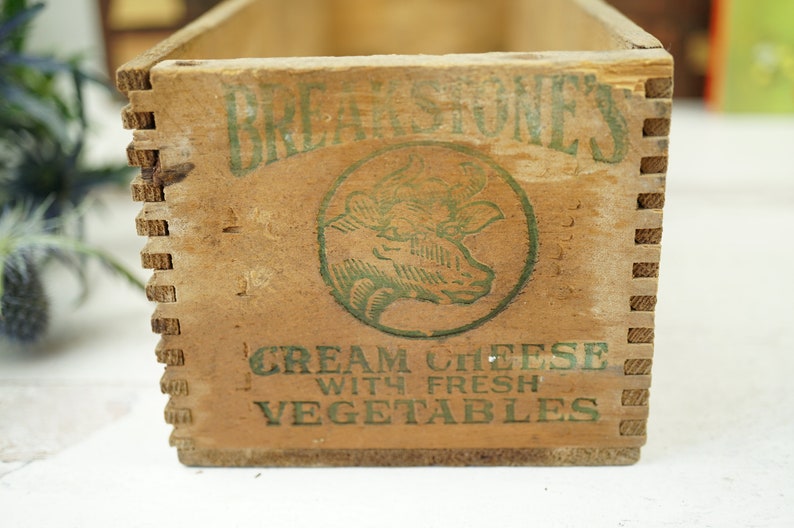 Cream Cheese Vintage Box 3 Pound / Vintage Advertisement / Etsy