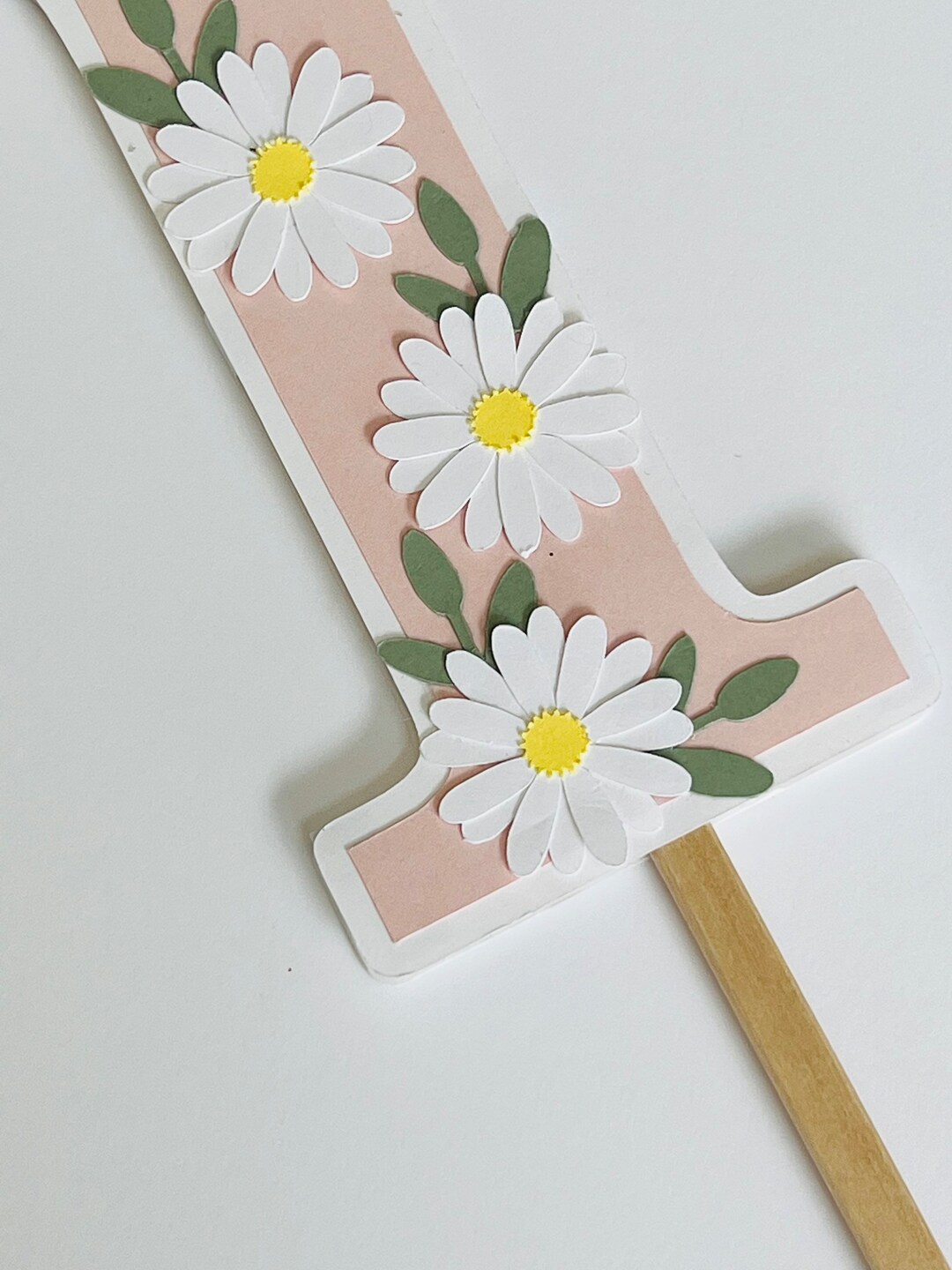 Daisy One Cake Topper - Etsy