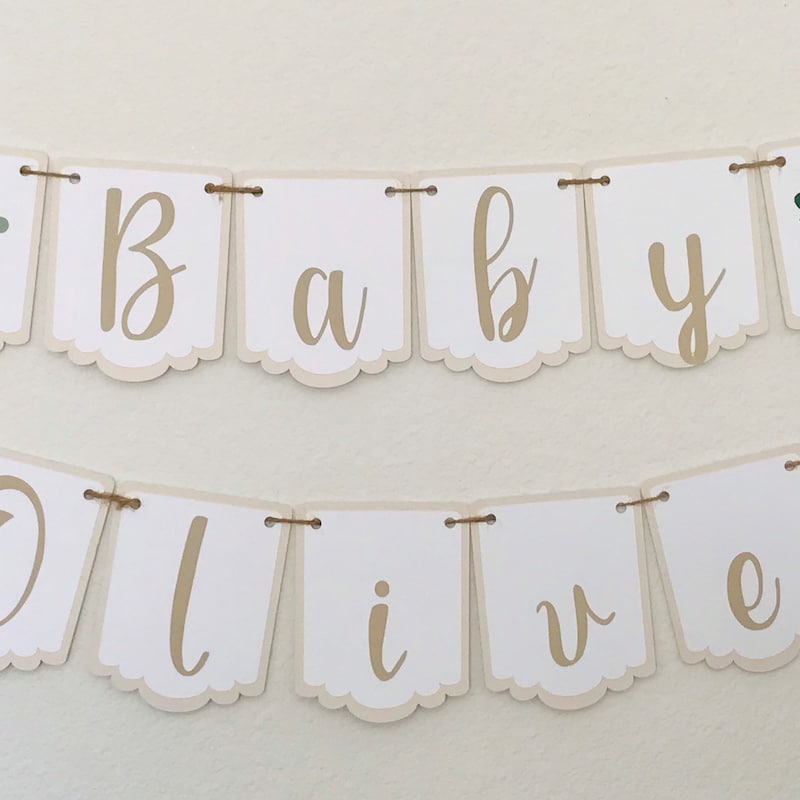 Baby Name Banner - Etsy