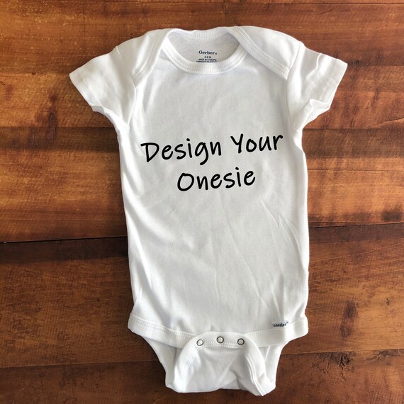 design your own baby onesie
