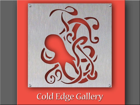 Octopus Wall Sculpture