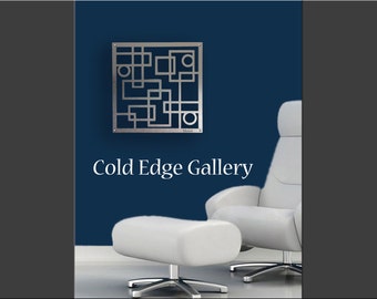 Home Decor Office Wall Art Abstract Outdoors Corporate Brushed Aluminum Contemporary Cold Edge Gallery by Michele "Harmony"