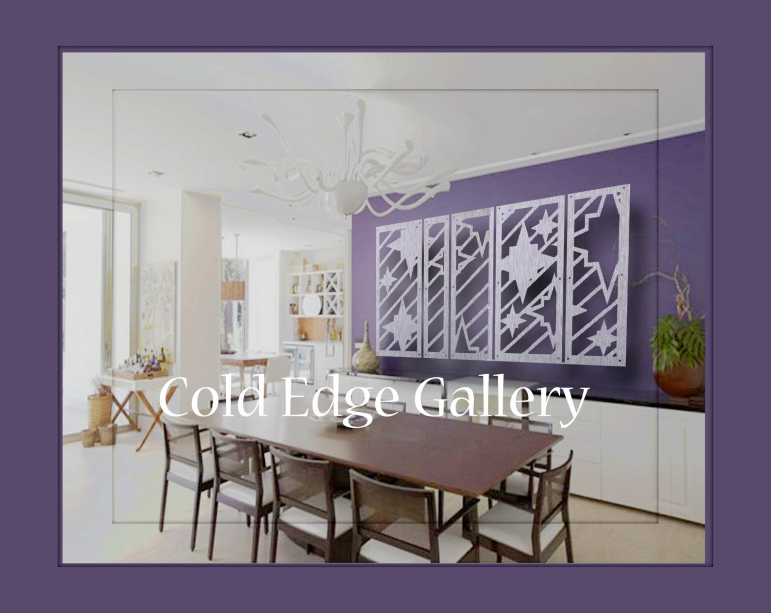 Dining Room Art Wall Art Metal Wall Art Art Decor Etsy