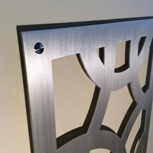 Metal Wall Art Unique Wall Art Decor Abstract | Etsy