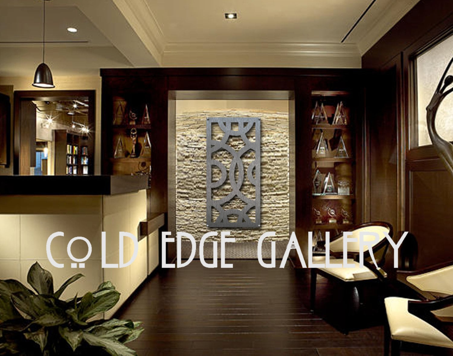 Metal Wall Art Unique Wall Art Decor Abstract Etsy