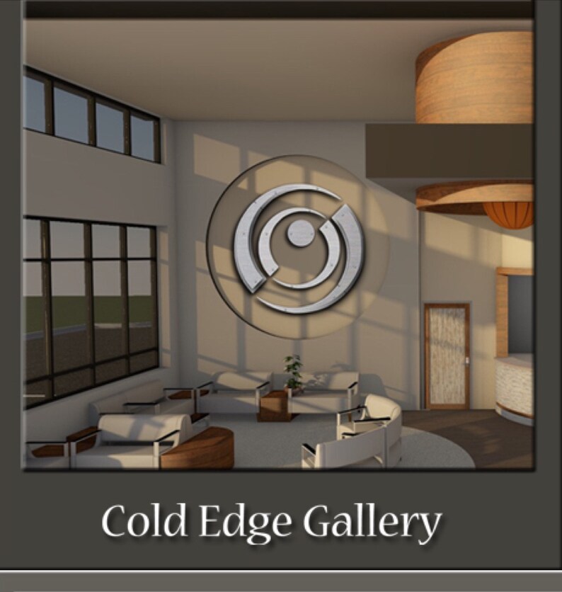 Extra Large Metal Wall Art Corporate Contemporary Inphinitee