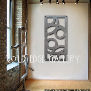 Metal Wall Art Unique Wall Art Decor Abstract | Etsy