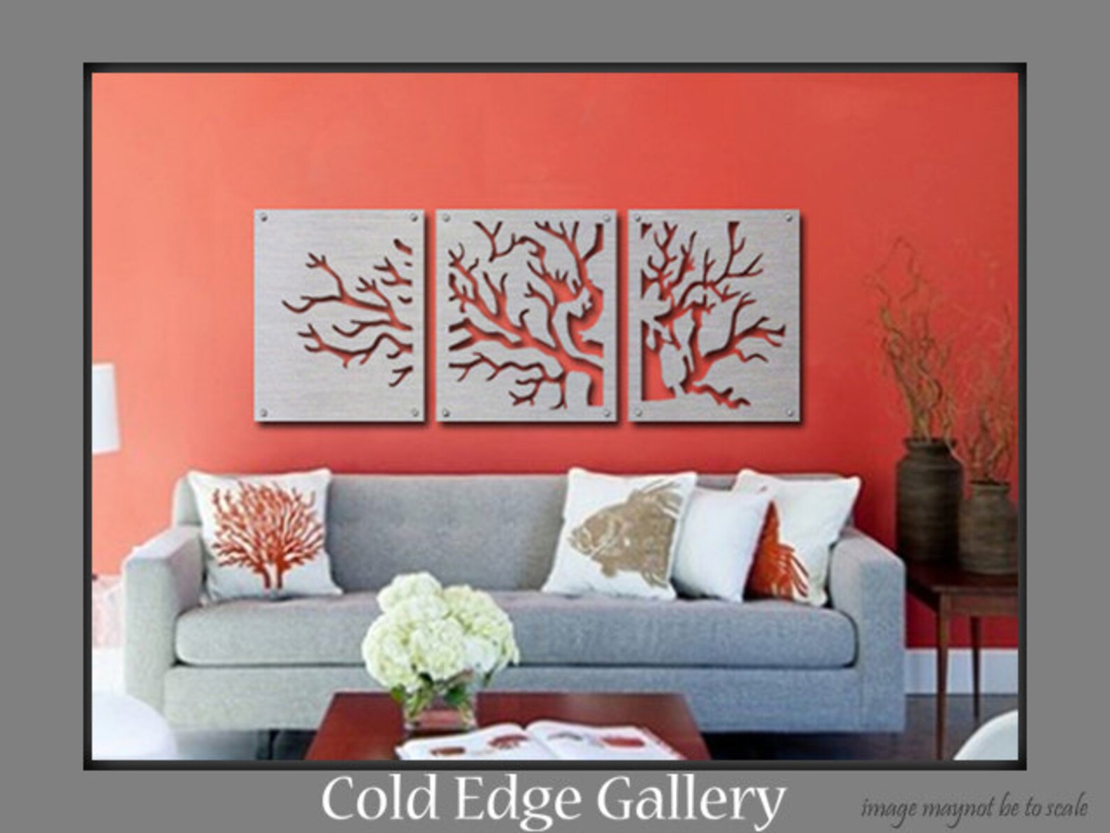 Coral Wall Art Beach Decor Ocean Decor Sea Art Beach Art | Etsy