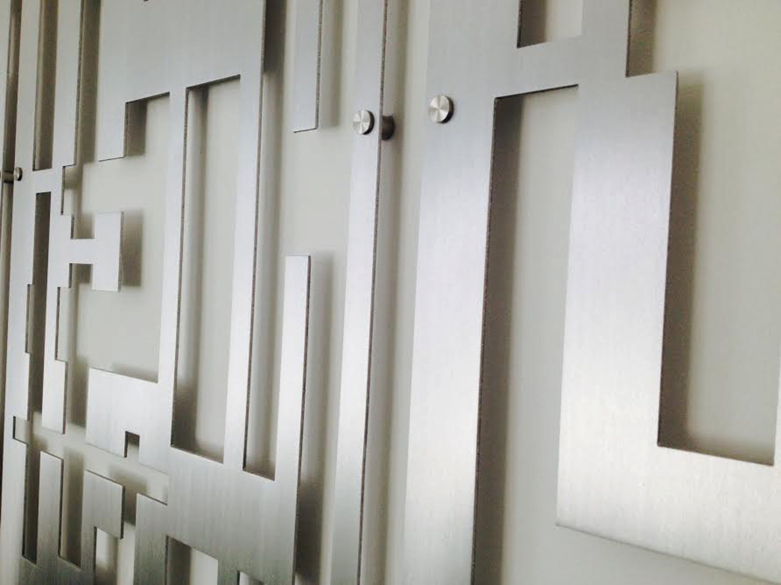 Metal Wall Art Art Decor Abstract Contemporary Modern Etsy