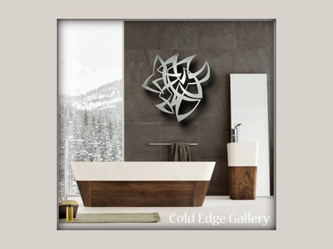 Metal Wall Art, Decor, Abstract, Contemporary, Modern Sculpture ice