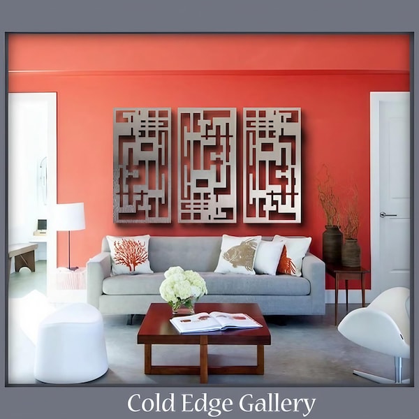 Metal Wall Art, Art, Decor, Abstract, contemporary, Modern, Sculpture, By Michele, Cayman