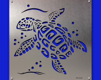 Sea Turtles, Sea Turtle Art, Turtle Wall Art, Beach Decor, Sea Turtle Wall Art, Ocean Decor, Turtle Metal Wall Art,  Metal Wall Art