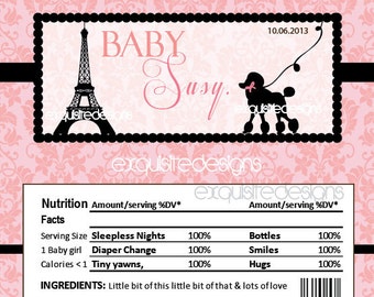 Paris Candy Wrapper