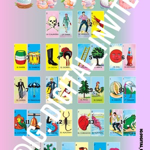 Loteria Board, Loteria