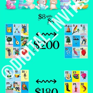 Loteria boards, Loteria Board