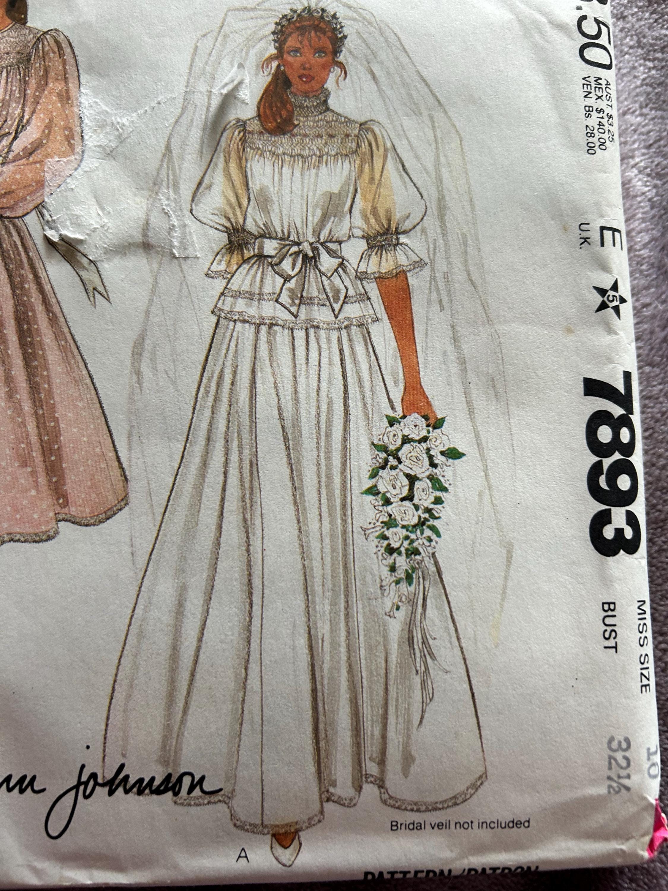 1982 Wedding Dress - Etsy