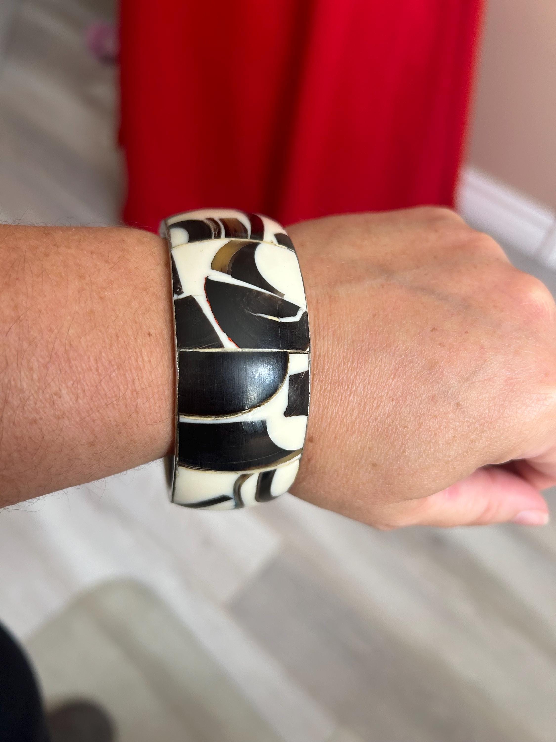 Vintage Elephant flower Tibetan Tibet Bracelets Charming