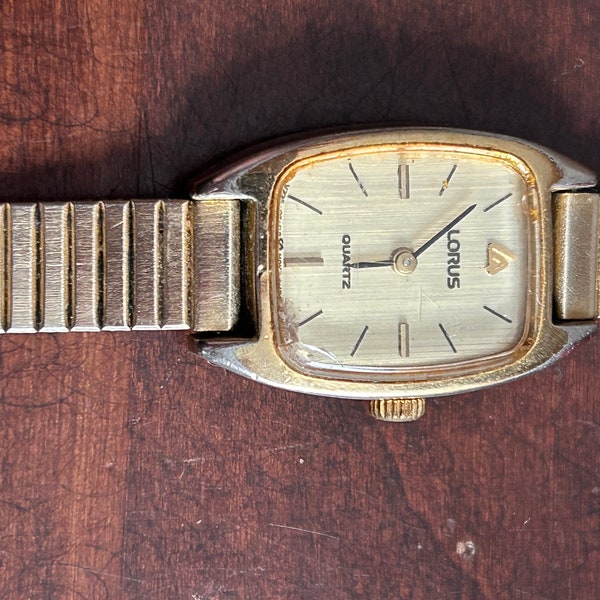 LOTUS woman watch, gold vintage watch, wristband watch, analog watch, graduation gift, Mother day gift, anniversary gift