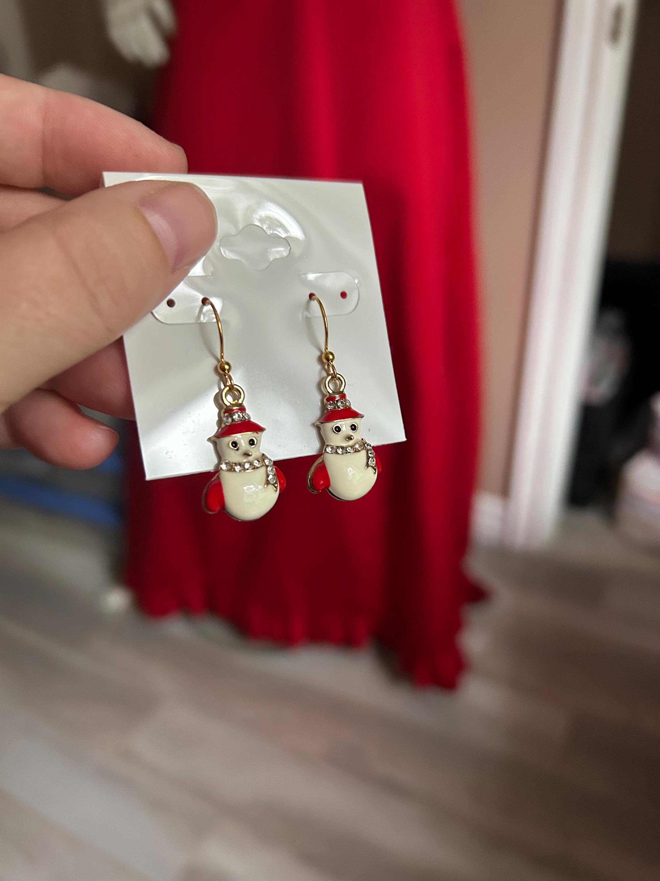 Boucles d'oreilles flocon de neige - France