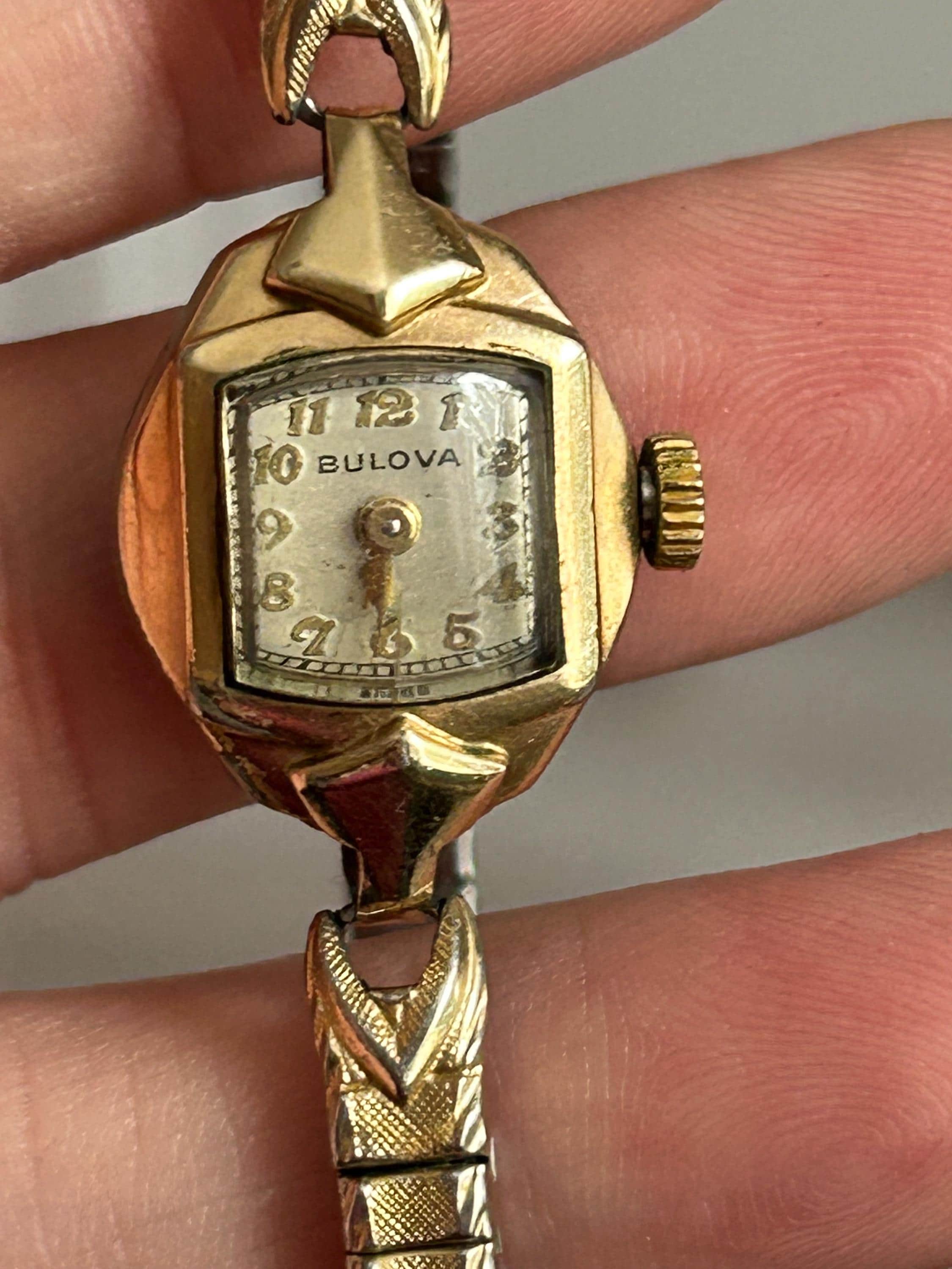 Antique Bulova Gold Watch | eBay