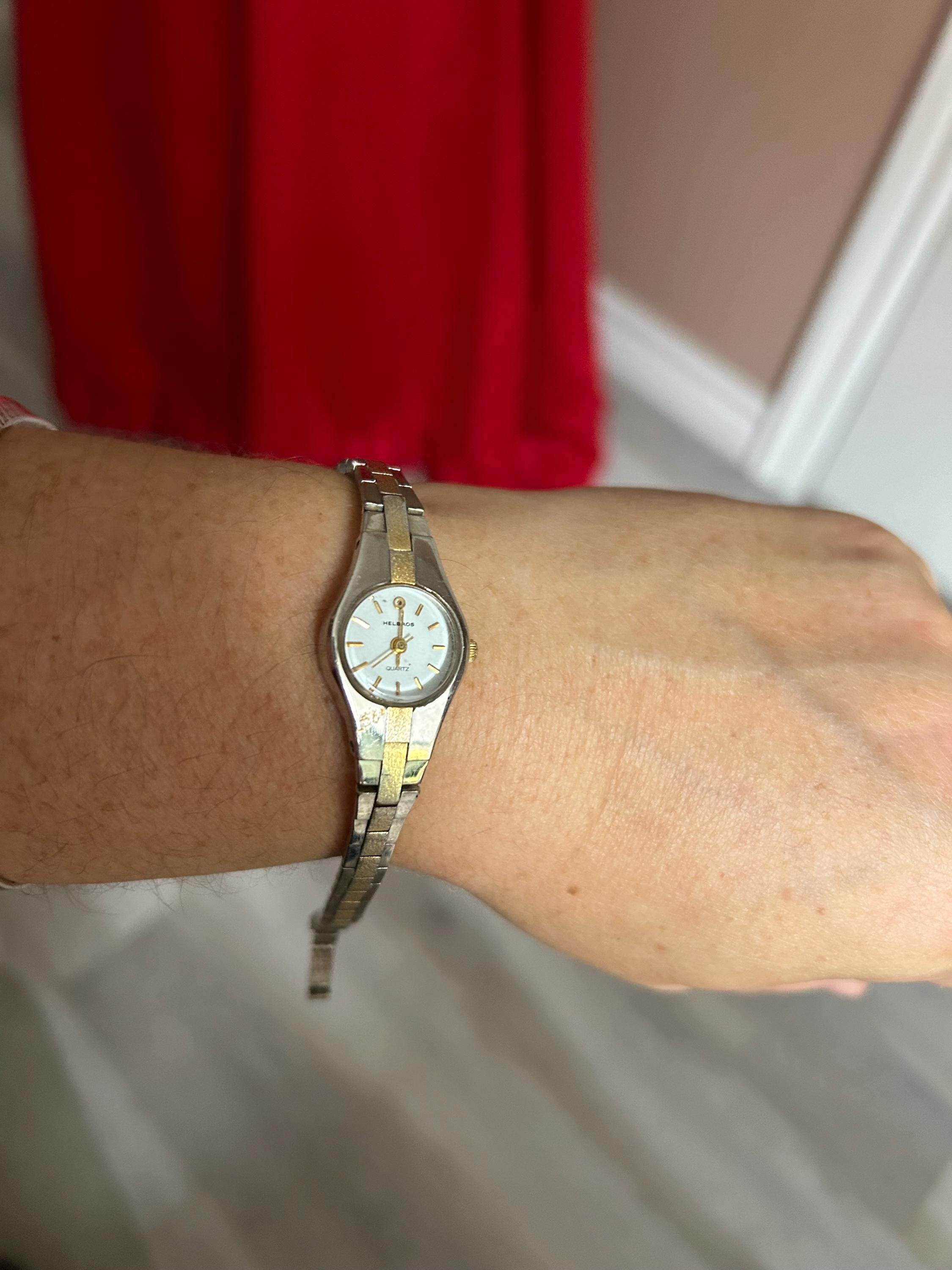 Antique windup Helbros Stainless Steel Watch fits up to 6.5 inch wrist Helbros Wristwatches | eBay main image 2