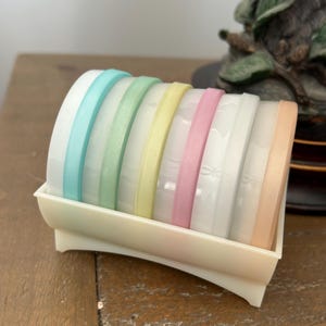 Set di sei sottobicchieri USA, regalo per inaugurazione della casa, sottobicchieri da bere, regalo per lui, tovagliette vintage per piante o piatti per cibo
