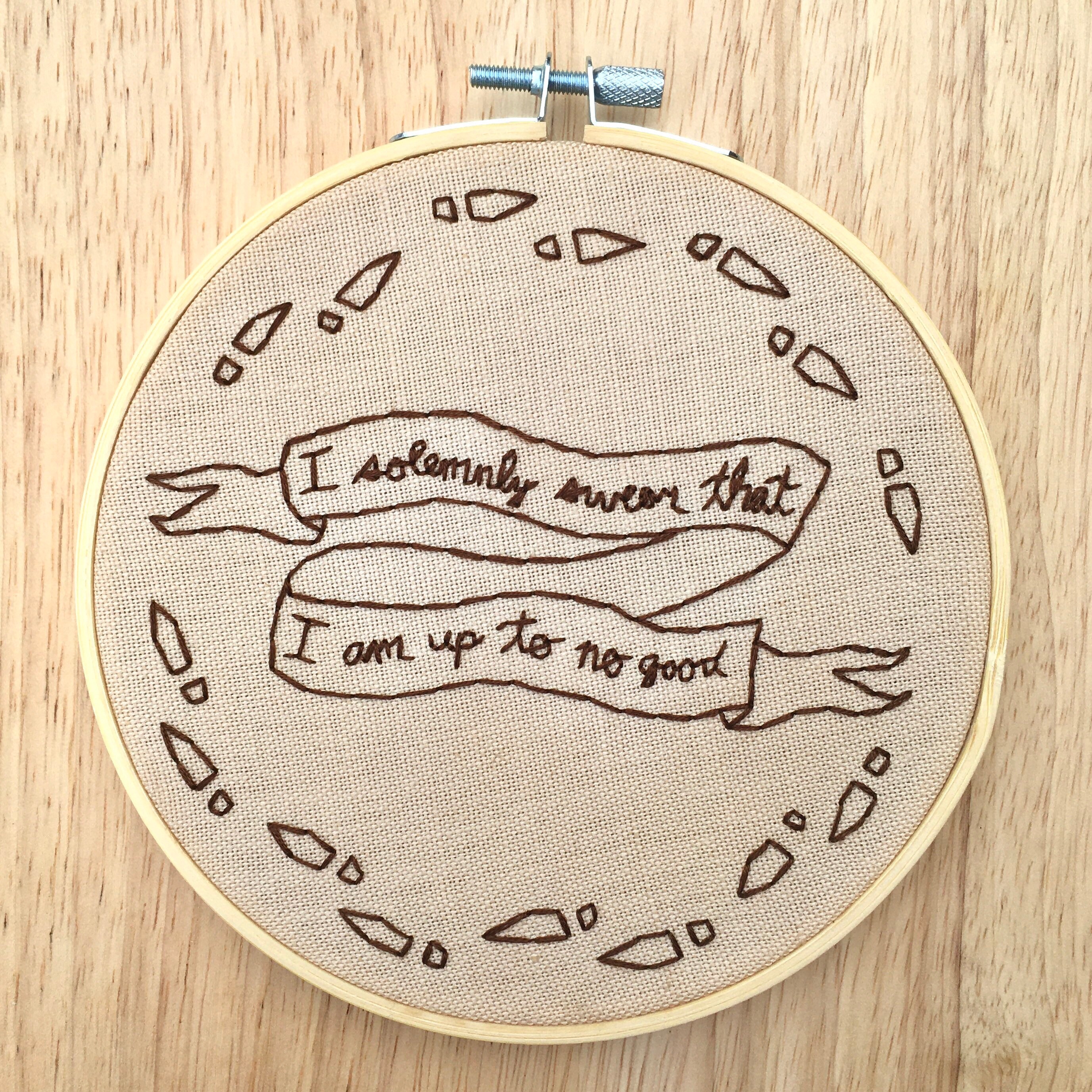 I Solemnly Swear That I Am Up To No Good Harry Potter Etsy