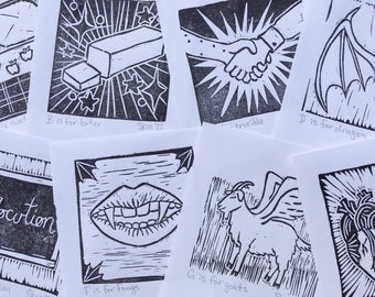 ABCs of Carry On prints