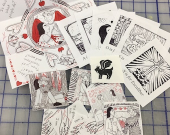 Snowbaz art scrapbooking/collage packs