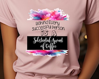 Fuel Your Hustle: Women's Softstyle Tee for Coffee Connoisseurs | Gildan Short Sleeve Crew Neck Cotton T-Shirt for Caffeine Enthusiasts
