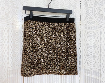 sequin skirt etsy