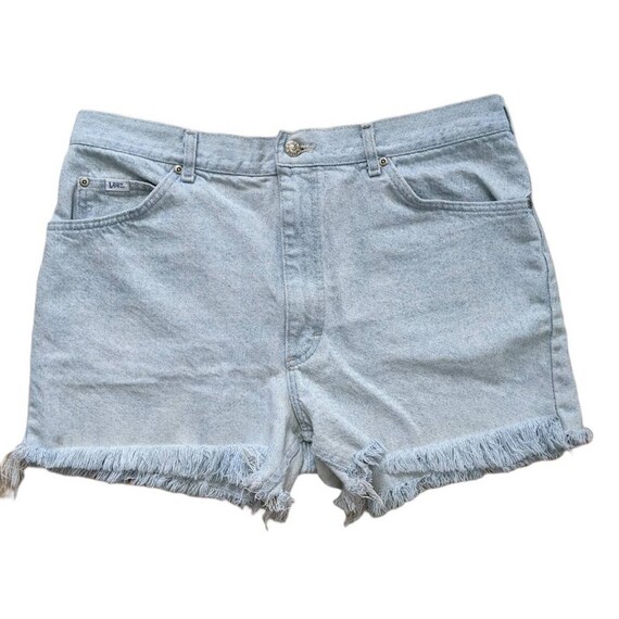 Vintage 80s Lee Jeans Shorts Cutoffs 
