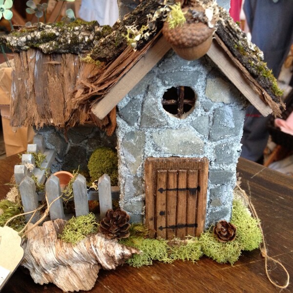 Handmade, fairy stone cottage