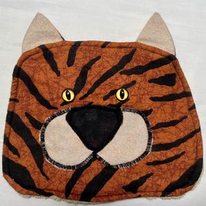 Kitchen Kritter  Tiger Foot Mop-Upcycled Towel Foot Wipes