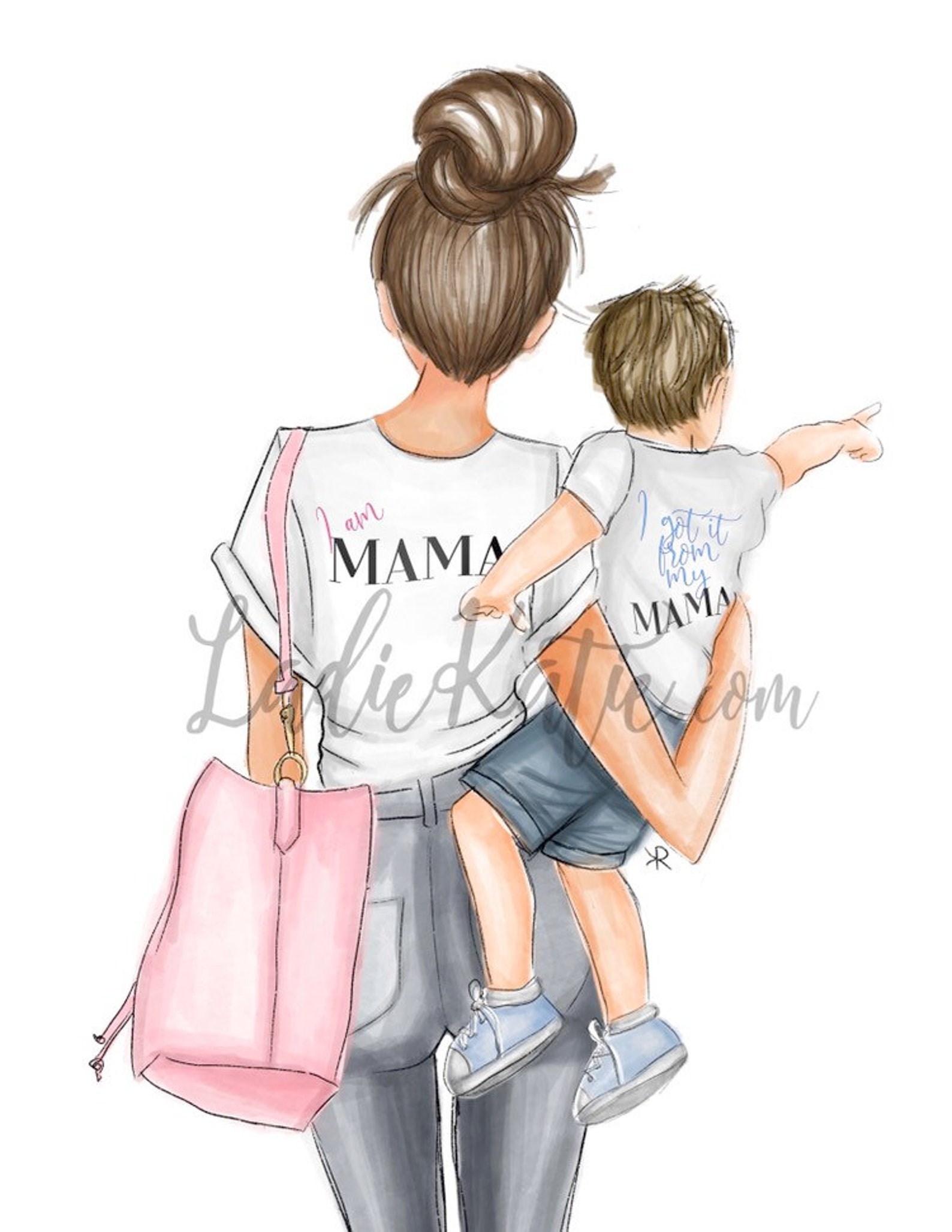 ni-o-mam-mam-y-yo-arte-arte-femenino-impresi-n-femenina-etsy