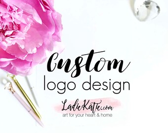 Custom Logo, Business Card Design, Shop Header, logo design, branding, logo, business card, blog header, logo package, business logo