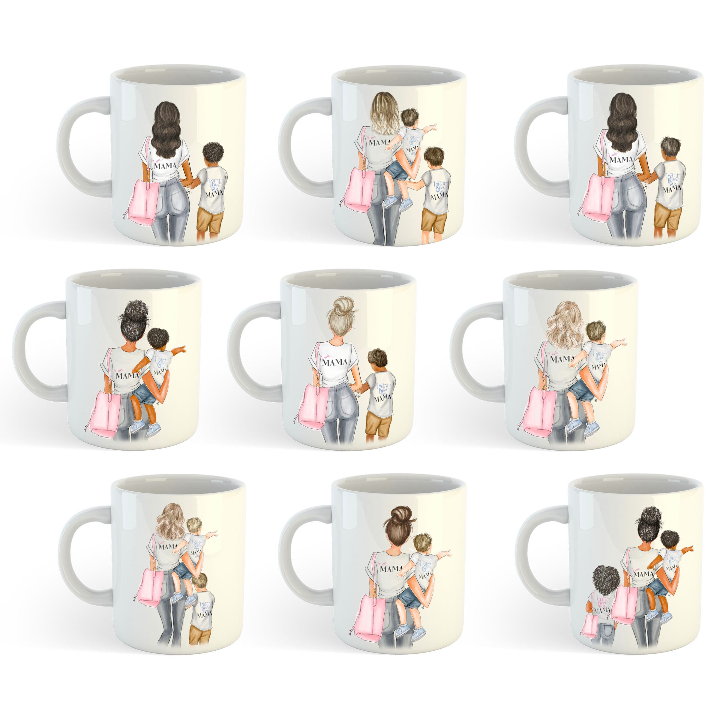 Boy mom, Mom mug, Mother's Day, mommy and me mug, mother ...