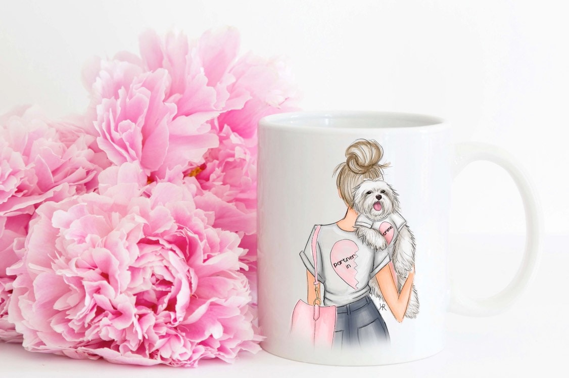Download Custom mug, Dog lover, dog mug, Best friends mug, best friends, besties mug, coffee lover, mom ...