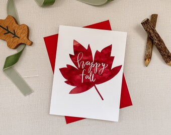 Happy Fall Card // Fall 2022 Greeting Card