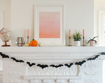 Bat Halloween Banner/Garland