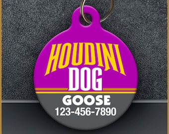 Houdini PET ID TAGS