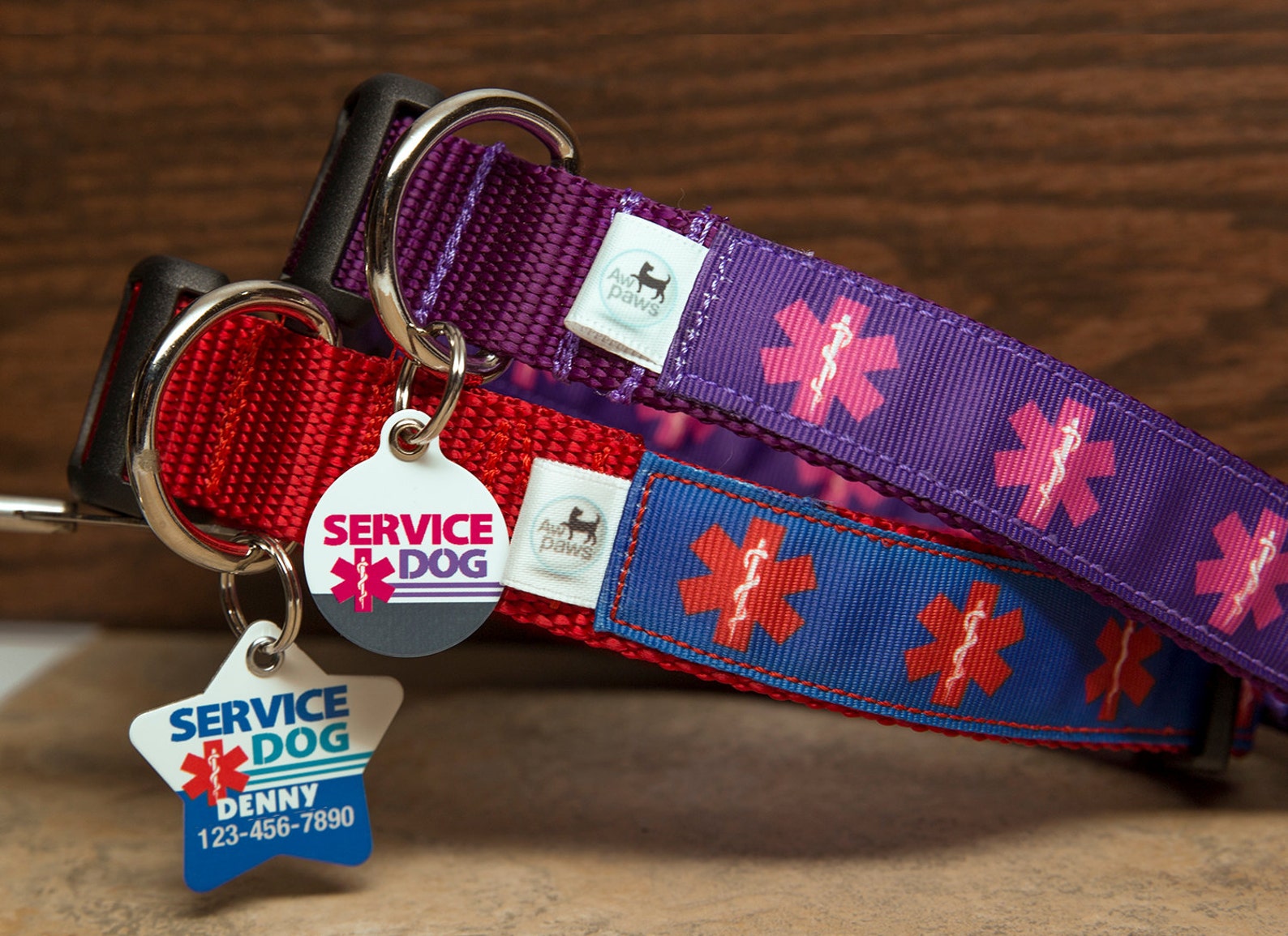 Service Dog Collar and ID Tag Etsy