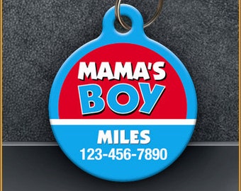 Mama's Boy PET ID TAGS