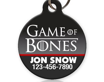 Game of Bones  - PET ID TAGS