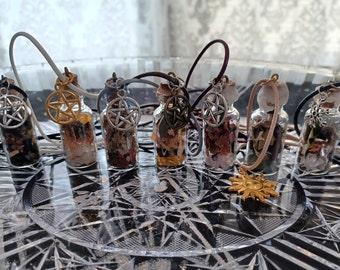 Spell Bottle Necklaces