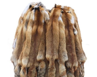 Glacier Wear Premium Label Siberian Red Fox Pelt - fxx7050